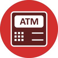 ATM-machine Vector Icon