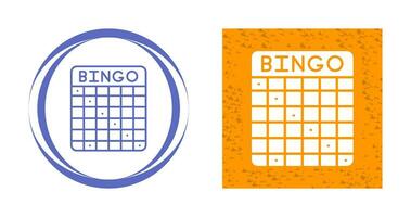 bingo vector icoon