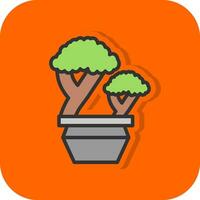 bonsai vector icoon ontwerp