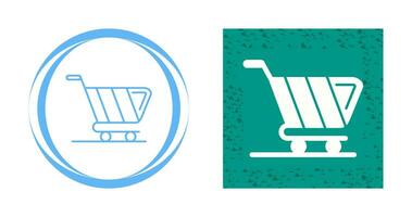 trolley vector pictogram vector