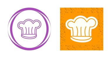 chef hoed vector icon