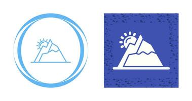 berg vector pictogram