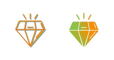 diamant vector pictogram