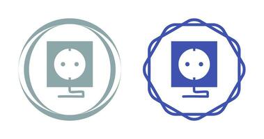 stopcontact vector pictogram