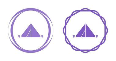 tent vector pictogram