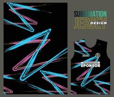 vector Jersey sport- ontwerp voor racing wielersport Amerikaans voetbal gaming motorcross