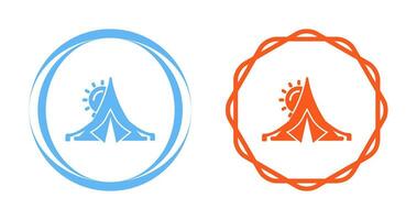 tent vector pictogram