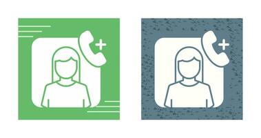 contact vector pictogram