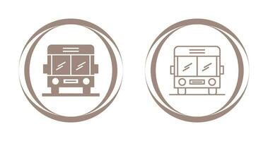 schoolbus vector pictogram