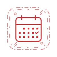 Zakelijke kalender Vector Icon