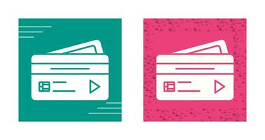 ATM-kaart vector pictogram