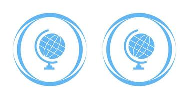 wereldbol vector pictogram