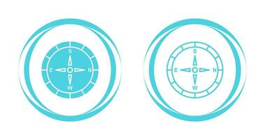 kompas vector pictogram