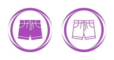 korte broek vector pictogram