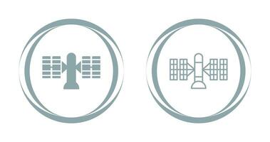 satelliet vector pictogram