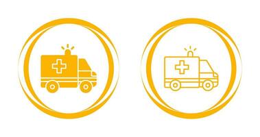 ambulance vector pictogram