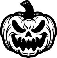 halloween - minimalistische en vlak logo - vector illustratie