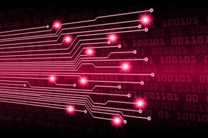 cyber circuit toekomstige technologie concept achtergrond vector