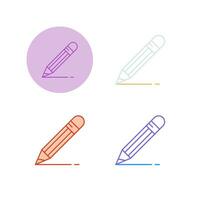 potlood vector pictogram