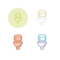 toilet vector pictogram