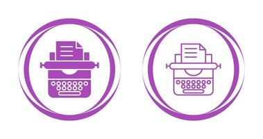 typemachine vector pictogram