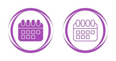 kalender vector pictogram