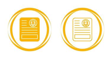 contract vector pictogram