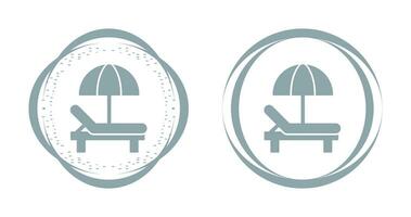 zonnebank vector pictogram