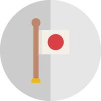 Japan vlag vector icoon ontwerp