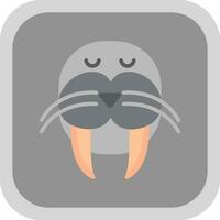 walrus vector icoon ontwerp