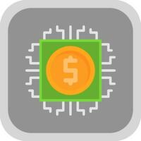 digitaal valuta vector icoon ontwerp