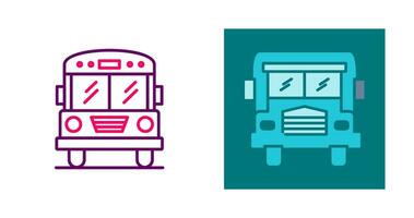 schoolbus vector pictogram