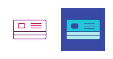 ATM-kaart vector pictogram