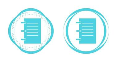 notebook vector pictogram