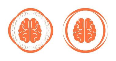 hersenen vector pictogram