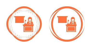 conferentie vector pictogram