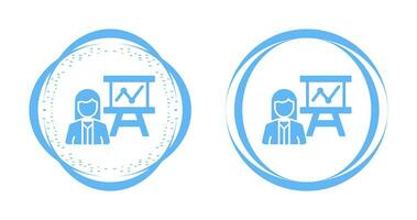 presentatie vector pictogram