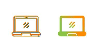 laptop vector pictogram