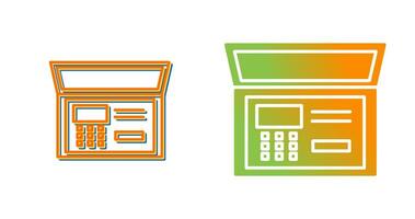 geldautomaat vector pictogram