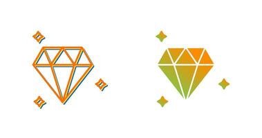 diamant vector pictogram