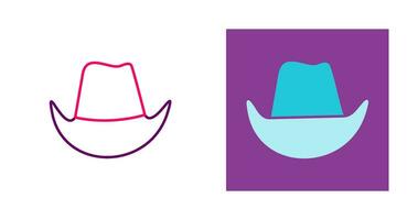 cowboy hoed vector icoon