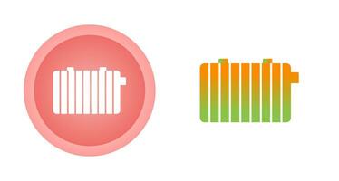 warmte radiator vector icoon