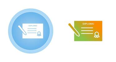 diploma vector pictogram