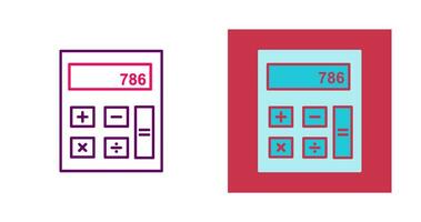 rekenmachine vector pictogram