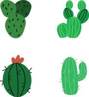 cactus vlak vorm geven aan. vector illustratie