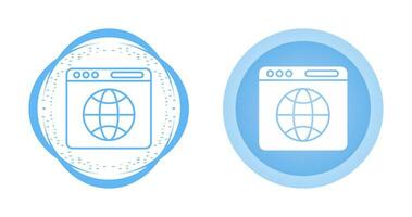 browser vector pictogram