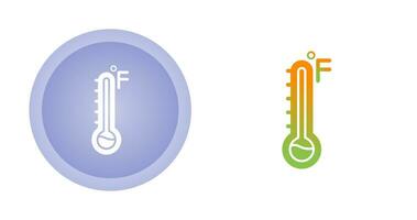 Fahrenheit vector icoon