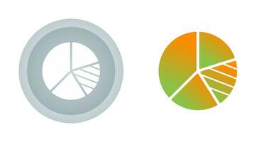 cirkeldiagram vector pictogram