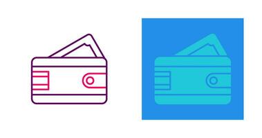 portemonnee vector pictogram