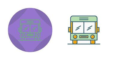 schoolbus vector pictogram